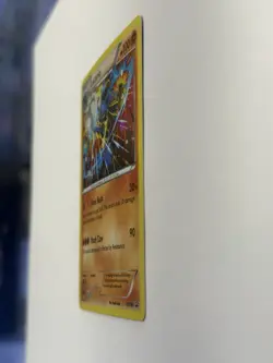 Pokemon TCG Lucario XY140 Black Star Promo Holo Cosmos Holo Lightly Played - Image 2