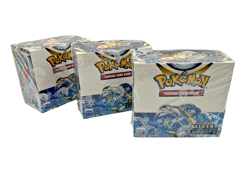 Lot of (3) Pokemon TCG Sword & Shield Silver Tempest Booster Boxes SEALED - Image 1