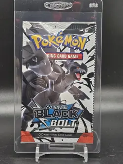 Pokemon TCG Black Bolt Booster Pack Scarlet And Violet NEW SEALED - Image 1