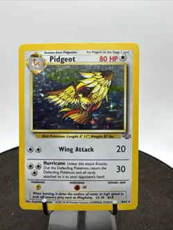 Pidgeot 8/64 - Jungle Holo Rare Pokemon TCG WOTC - Image 1