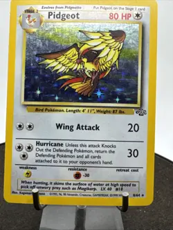 Pidgeot 8/64 - Jungle Holo Rare Pokemon TCG WOTC - Image 4