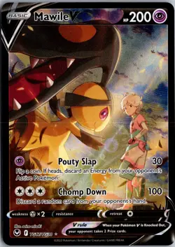 Mawile V Ultra Rare SWSH12: Silver Tempest Trainer Gallery TG17/TG30 NM Pokemon - Image 1