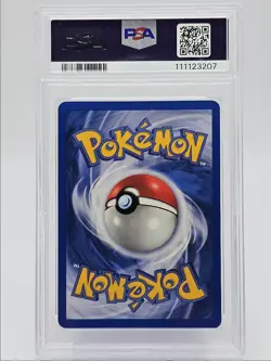 DARK ALAKAZAM 2000 POKEMON TEAM ROCKET 1ST EDITION RARE 18/82 PSA 8 Q0004 - Image 2