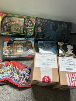 Pokemon Mega Venusaur EX Collection, Kangaskhan EX Box, Destined Rivals Lot - Image 2