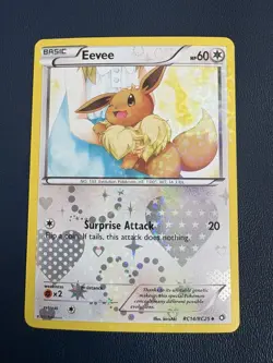 Eevee RC14/RC25 Radiant Collection BW Legendary Treasures Pokemon TCG LP - Image 1