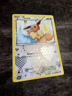 Pokemon TCG - Eevee RC14/RC25 - Legendary Treasures: Radiant Collection Holo LP - Image 3