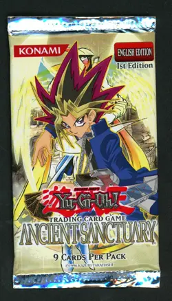 Yu-gi-oh! TCG! SEALED Ancient Sanctuary Booster Pack 1st Edition Sealed - Image 1