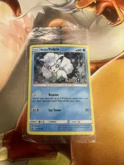 Alolan Vulpix 21/145 Toys R Us Sealed Promo Pokemon TCG - Image 1