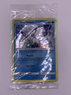 Pokemon Alolan Vulpix Toys R Us Promo 021/145 Holo New Sealed - Image 1