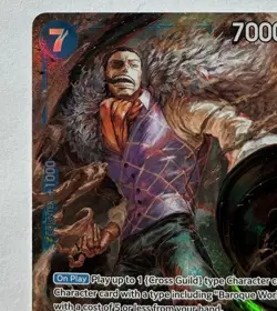 One Piece TCG Crocodile Alt Art SR OP09 #046 Emperors In The New World - Image 2