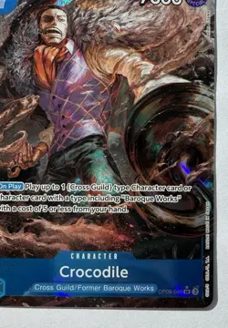 One Piece TCG Crocodile Alt Art SR OP09 #046 Emperors In The New World - Image 4