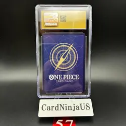 CGC GEM MINT 10 MONKEY D. LUFFY #P-075 SAIKYO JUMP PROMO 2024 ONE PIECE JPN 57 - Image 2