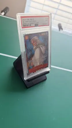 One Piece TCG - Silvers Rayleigh OP08-118 Secret Alternate Art PSA 10 - Image 4