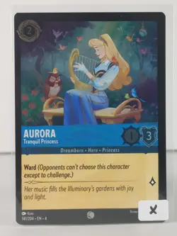 Aurora - Tranquil Princess - Foil Ursula's Return - 141/204 - Lorcana - U Pick - Image 5
