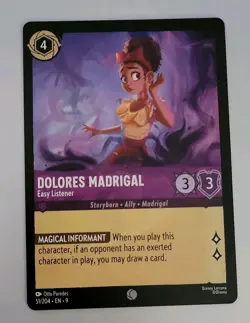 Disney Lorcana TCG - Fabled: Dolores Madrigal (051/204) - Common - Near Mint - Image 1