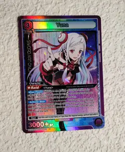 Union Arena Yuna (032) - UEX06BT: Sword Art Online Vol.2 Super Rare Foil NM/MINT - Image 1