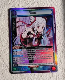 Union Arena Yuna (032) - UEX06BT: Sword Art Online Vol.2 Super Rare Foil NM/MINT - Image 2
