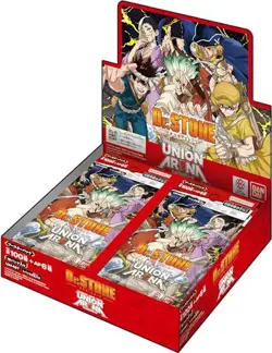 BANDAI Union Arena Dr.STONE UA14BT Booster Pack 1 Box - Image 1