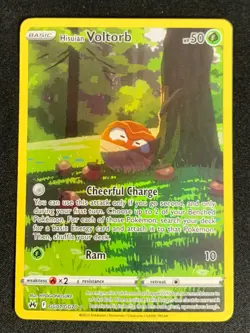 Hisuian Voltorb GG01/GG70 Crown Zenith Galarian Gallery Holo Pokemon TCG Card NM - Image 1