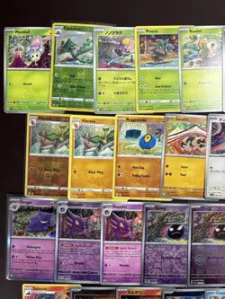 30 Pokemon Card Collection TOMOKAZU KOMIYA Artist Reverse Holo & Reg Bundle Lot - Image 2