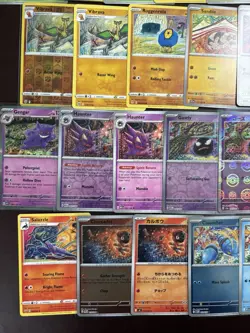 30 Pokemon Card Collection TOMOKAZU KOMIYA Artist Reverse Holo & Reg Bundle Lot - Image 4