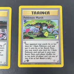 Pokemon Neo Trainer Card Lot - Double Gust Moo-Moo Milk Pokemon March - Image 4
