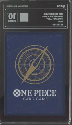 2025 One Piece TCG Japanese Promotional Cards P-110 Monkey D. Luffy PCG 10 - Image 2