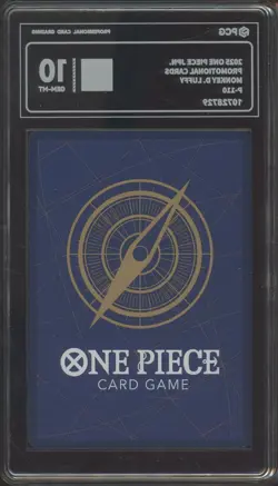 2025 One Piece Japanese TCG Promotional Cards P-110 Monkey D. Luffy PCG 10 - Image 2