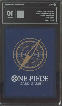 2025 One Piece Chinese Promotional Cards OP07-073 Monkey D. Luffy PCG 10 #A - Image 2