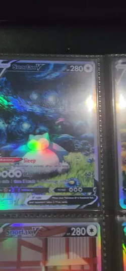 Lot of 9 Custom holo fanart mixed V Pokemon Trading Card Sleeved & Top Loaded!! - Image 2