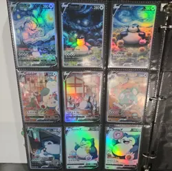 Lot of 9 Custom holo fanart mixed V Pokemon Trading Card Sleeved & Top Loaded!! - Image 3