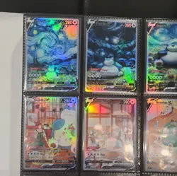 Lot of 9 Custom holo fanart mixed V Pokemon Trading Card Sleeved & Top Loaded!! - Image 5