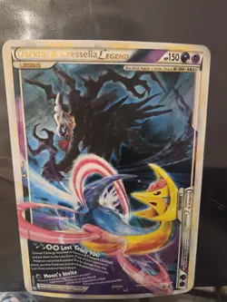pokemon cards, Darkrai & Cresselia Legend, Jumbo Promo Holo, 099/102 & 100/102 - Image 1