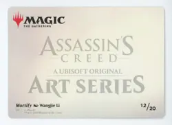 Mortify - 12/20 - Assassin's Creed - MTG - Art Series Card - Image 2