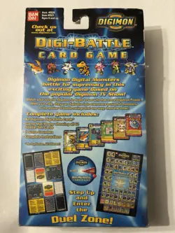 Digimon Cards Digi Battle 2 Player Starter Set Pack New English - Image 2