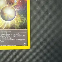 Pokemon Miracle Energy 1st Edition Holo Neo Destiny Card 16/105 NM Condition - Image 5