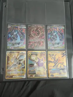 Pokemon TCG 4 Promo Cards and Two Gold Cards - Image 1