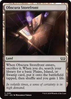 Normal - Obscura Storefront - 291 - Commander: Duskmourn: House of Horror - NM - Image 1