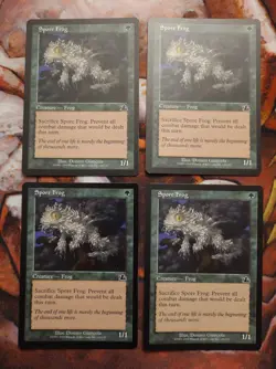NM Spore Frog Prophecy PCY X4 (Playset) MTG Magic the Gathering - Image 1