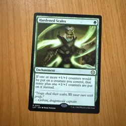 Hardened Scales - N/M - The Lost Caverns of Ixalan Magic The Gathering MTG - Image 1