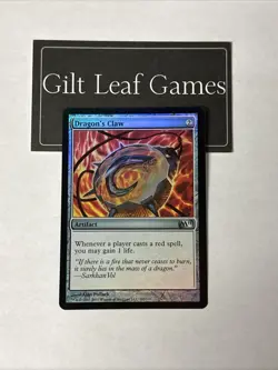 MTG *Dragon's Claw Foil X1* (LP) Magic 2011 Magic the Gathering Free Shipping - Image 1