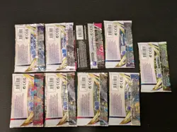 Lot of 9 NEW Sealed Vintage Pokemon Booster Packs - Lost Origin, Fusion Strike - Image 2