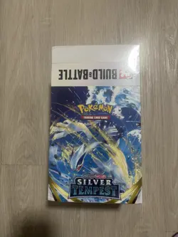 Pokemon TCG: Silver Tempest Build And Battle Sealed Display Box Factory Sealed - Image 1