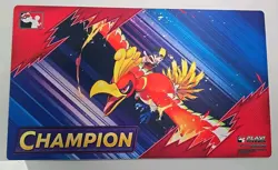 Pokemon Ethan's Ho-Oh League Cup Champion Playmat - Image 1