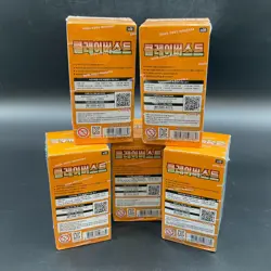 Lot of (5) Pokemon TCG Korean Clay Burst sv2D Booster Boxes SEALED - Image 2