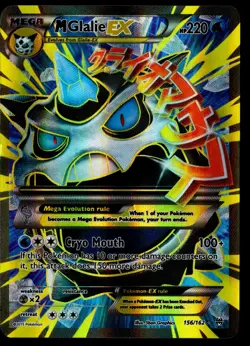Pokemon - M Glalie EX (Full Art) - 156/162 - XY - BREAKthrough MP - Image 1