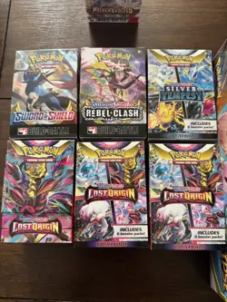 Empty Pokemon TCG Cosmic Eclipse Build and Battle Display Case & Boxes - Image 3