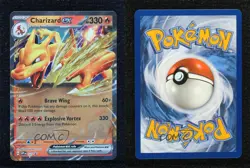 Charizard ex Pokemon Scarlet & Violet Black Star Promo #161 - Image 3