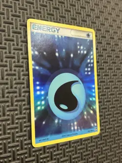 Pokemon TCG Water Energy #105/108 Power Keepers Full Art Holo Rare LP/MP - Image 2