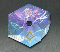 New TCG Disney Lorcana Chinese Frozen Elsa Lore Counter Dial Rare - Image 1